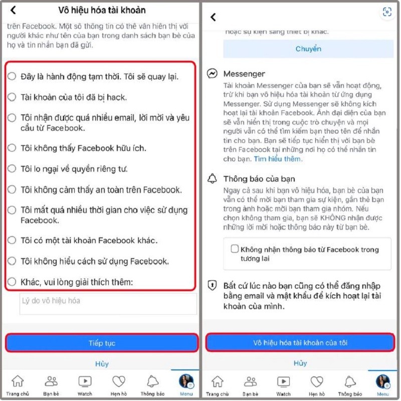 Cách khóa tài khoản Facebook trên iPhone giúp bạn bảo vệ quyền riêng tư