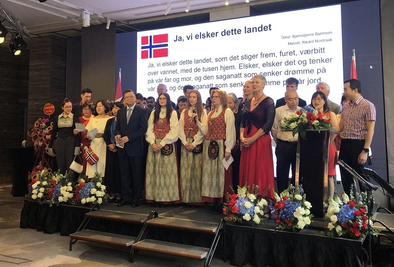 Norwegian Embassy in Vietnam celebrates Constitution Day