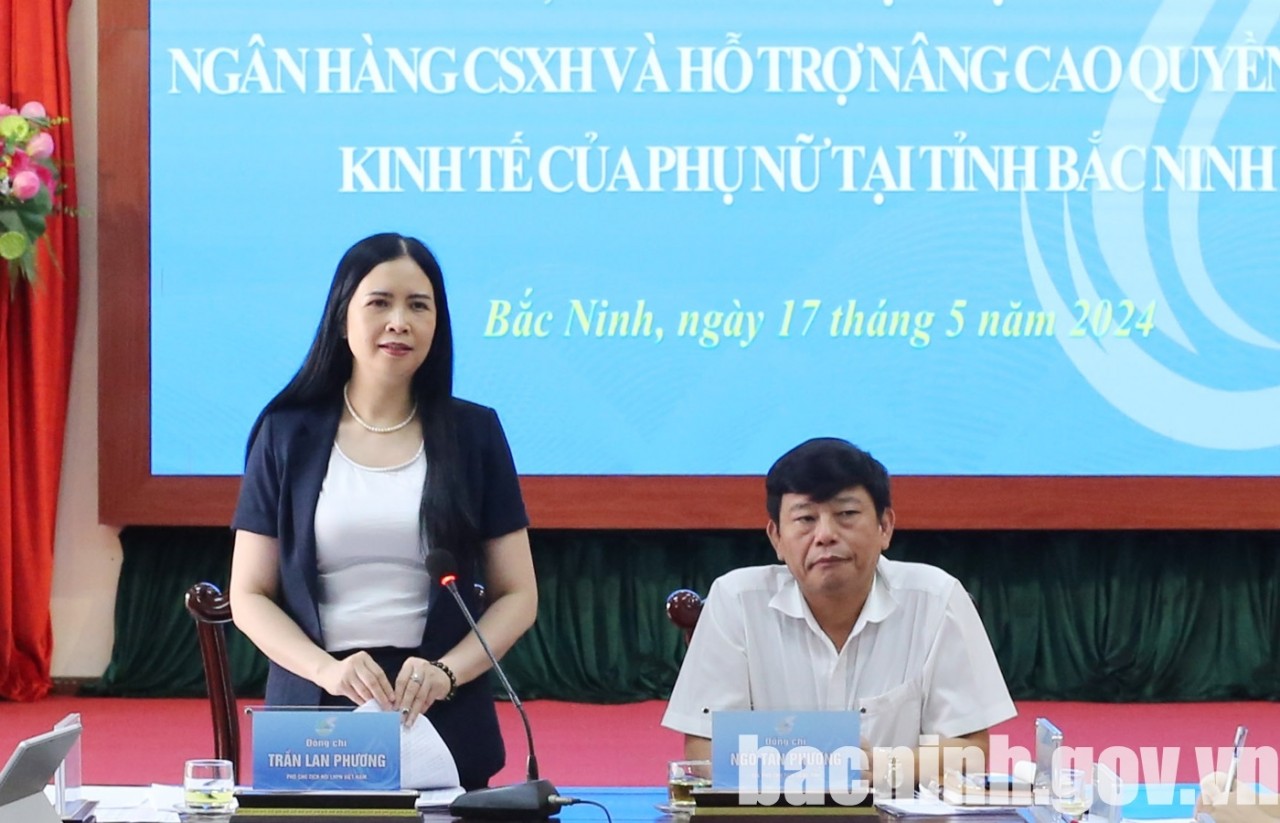 Bắc Ninh thúc đẩy các giải pháp hỗ trợ nâng cao quyền năng kinh tế của phụ nữ