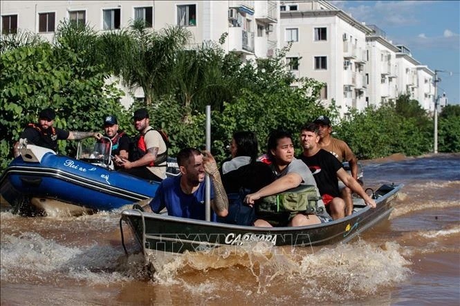 Sympathy extended to Brazilian President over flood damage