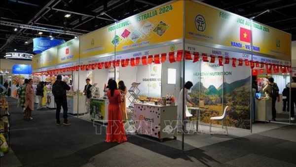 Nông sản Việt gây ấn tượng đặc biệt tại Hội chợ FoodService Australia 2024