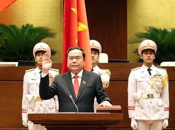 Tran Thanh Man elected as new National Assembly Chairman at 7th session