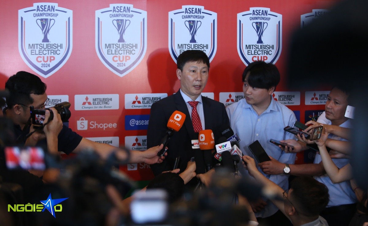 AFF Cup 2024: Hình ảnh HLV Kim Sang Sik