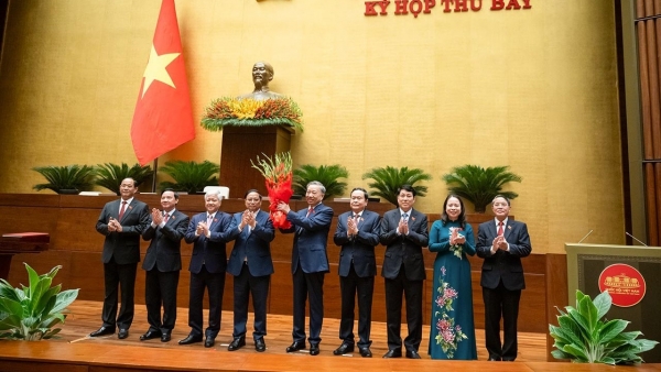 World leaders congratulate newly-elected President To Lam, NA Chairman Tran Thanh Man