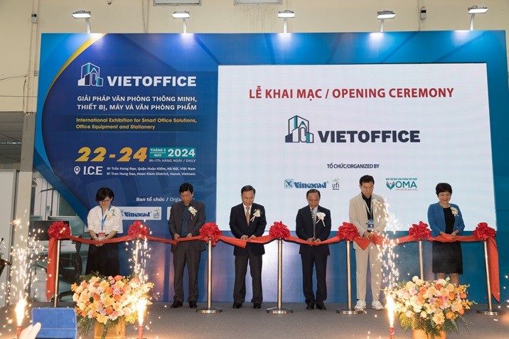 Cơ hội giao thương cho các doanh nghiệp ngành máy văn phòng tại VietOffice 2024