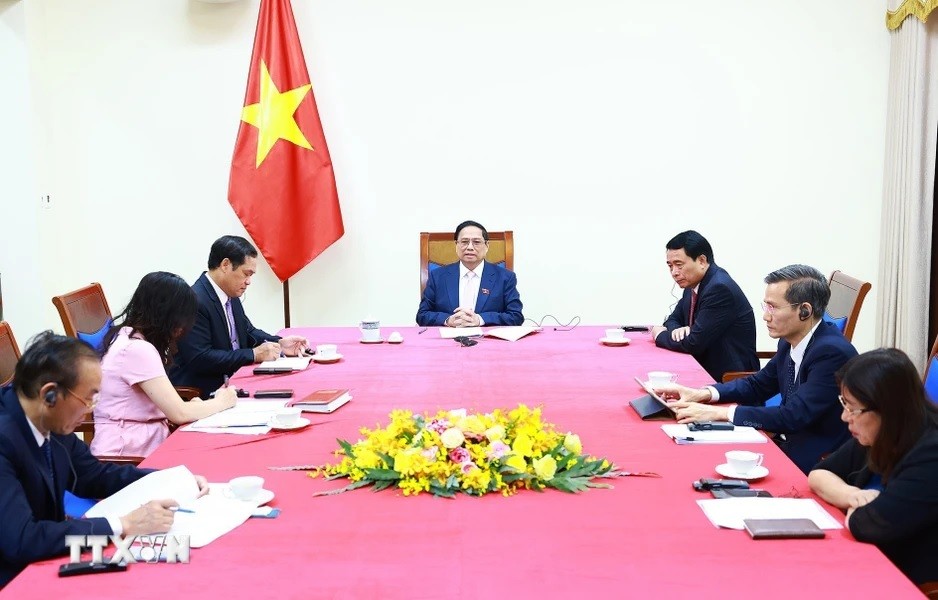 Thủ tướng Phạm Minh Chính điện đàm với Thủ tướng Hà Lan Mark Rutte