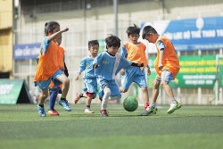 120 trường tiểu học tham gia Vòng chung kết Festival Bóng đá học đường TP. Hồ Chí Minh
