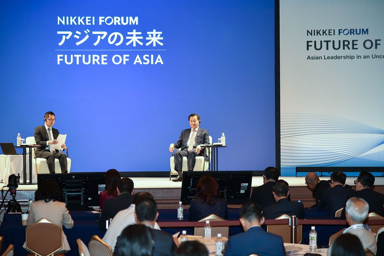 Phó Thủ tướng Chính phủ Lê Minh Khái đã tham dự và có phát biểu quan trọng tại Hội nghị Tương lai châu Á lần thứ 29