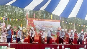 Work on 2.36 million USD rubber processing plant in Dien Bien starts