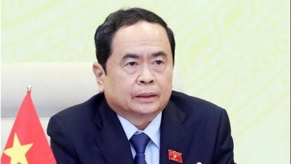 Russian State Duma Chairman congratulates NA Chairman Tran Thanh Man