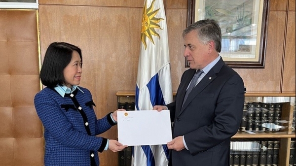 Uruguay supports Vietnam’s negotiations of FTA with Mercosur: Uruguayan Foreign Minister