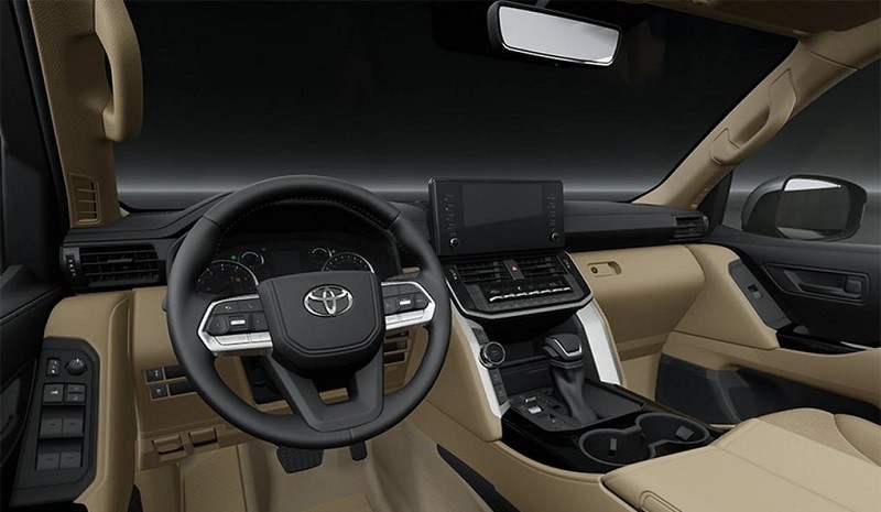 Nội thất của Toyota Land Cruiser 10th Victory Edition khá giống với các bản khác