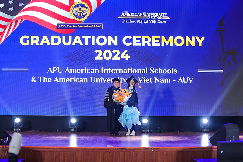25 triệu USD học bổng được trao cho học sinh hệ thống trường quốc tế Hoa Kỳ APU tốt nghiệp niên khóa 2024