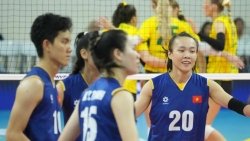 Đội tuyển bóng chuyền nữ Việt Nam xuất sắc vào chung kết giải châu Á