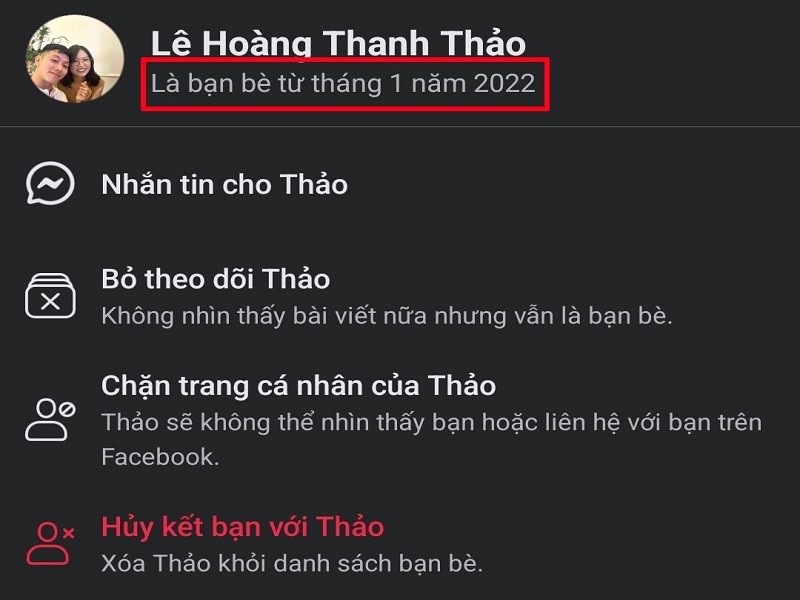 Bật mí 2 cách xem ngày kết bạn trên Facebook siêu đơn giản