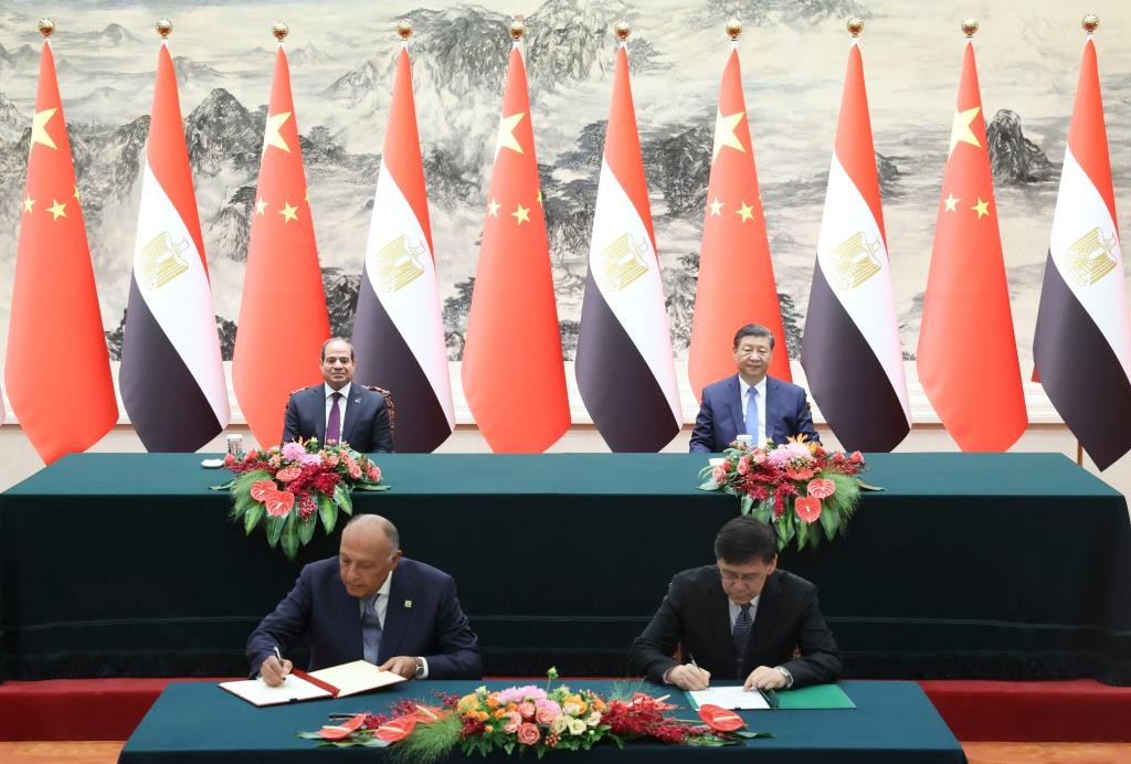 Phát động Năm quan hệ đối tác Ai Cập-Trung Quốc