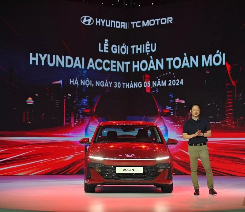 Hyundai Accent 2024 chính thức ra mắt thị trường Việt Nam.