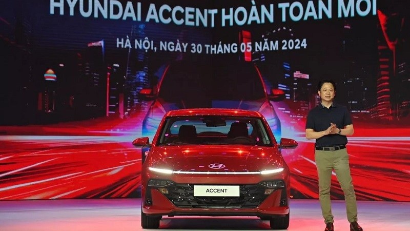 Cận cảnh Hyundai Accent 2024 vừa ra mắt tại Việt Nam, giá từ 439 triệu đồng