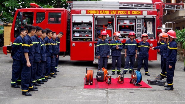 Chế độ với sĩ quan, hạ sĩ quan, chiến sĩ Công an thuộc lực lượng Cảnh sát phòng cháy, chữa cháy