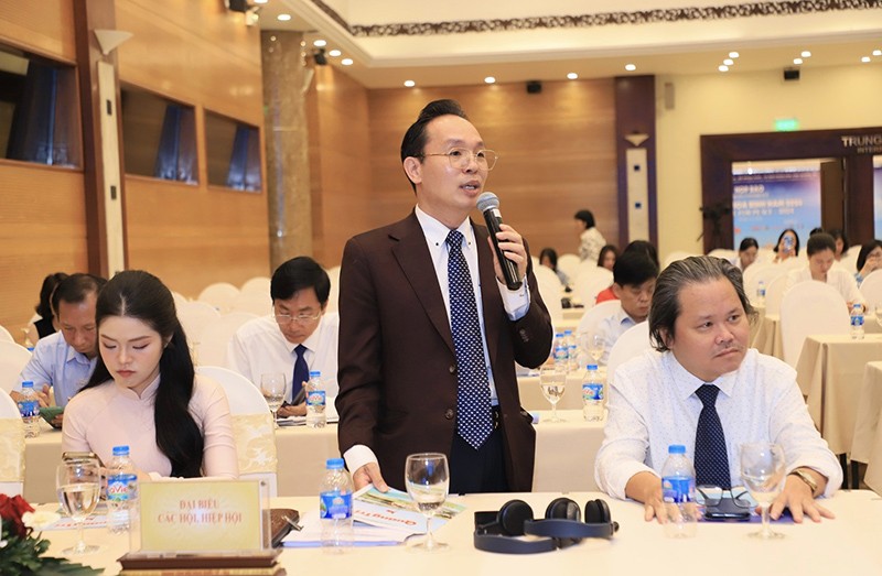 Ông Nguyễn Quang Huy - Chủ tịch Hiệp hội Văn hóa và Kinh tế Việt – Hàn (iFellowship), Trưởng Ban tổ chức Chương trình Hoà nhạc quốc tế “Giai điệu hòa bình” chia sẻ.