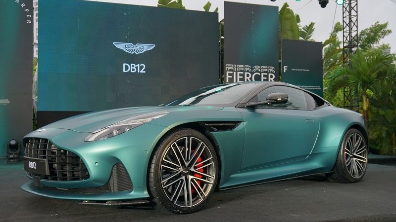 Cận cảnh Aston Martin DB12 ra mắt tại tại Việt Nam, giá từ 19,5 tỷ đồng
