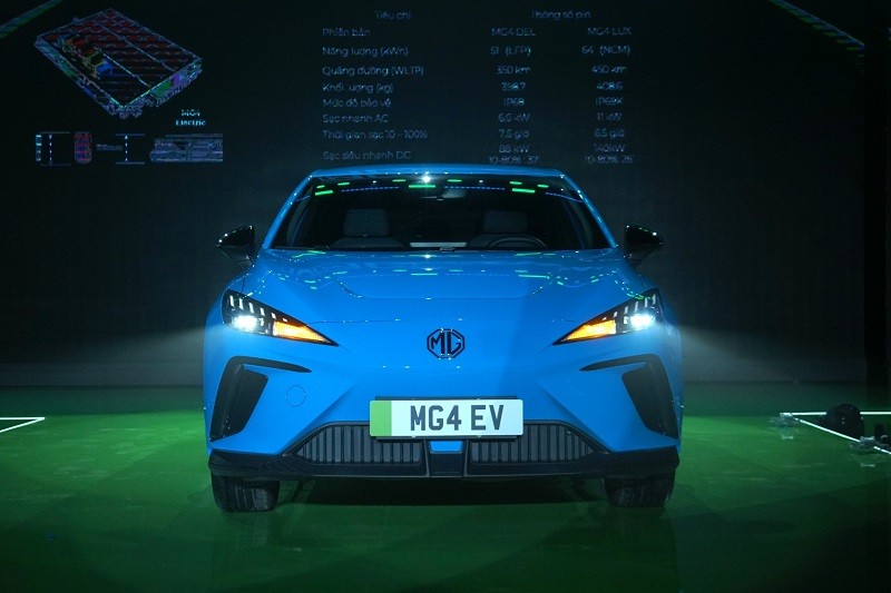 Xe điện MG4 chính thức ra mắt tại Việt Nam, giá từ 828 triệu đồng