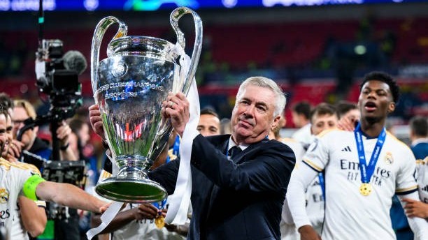 Carlo Ancelotti trở thành HLV đầu tiên vô địch Champions League 5 lần