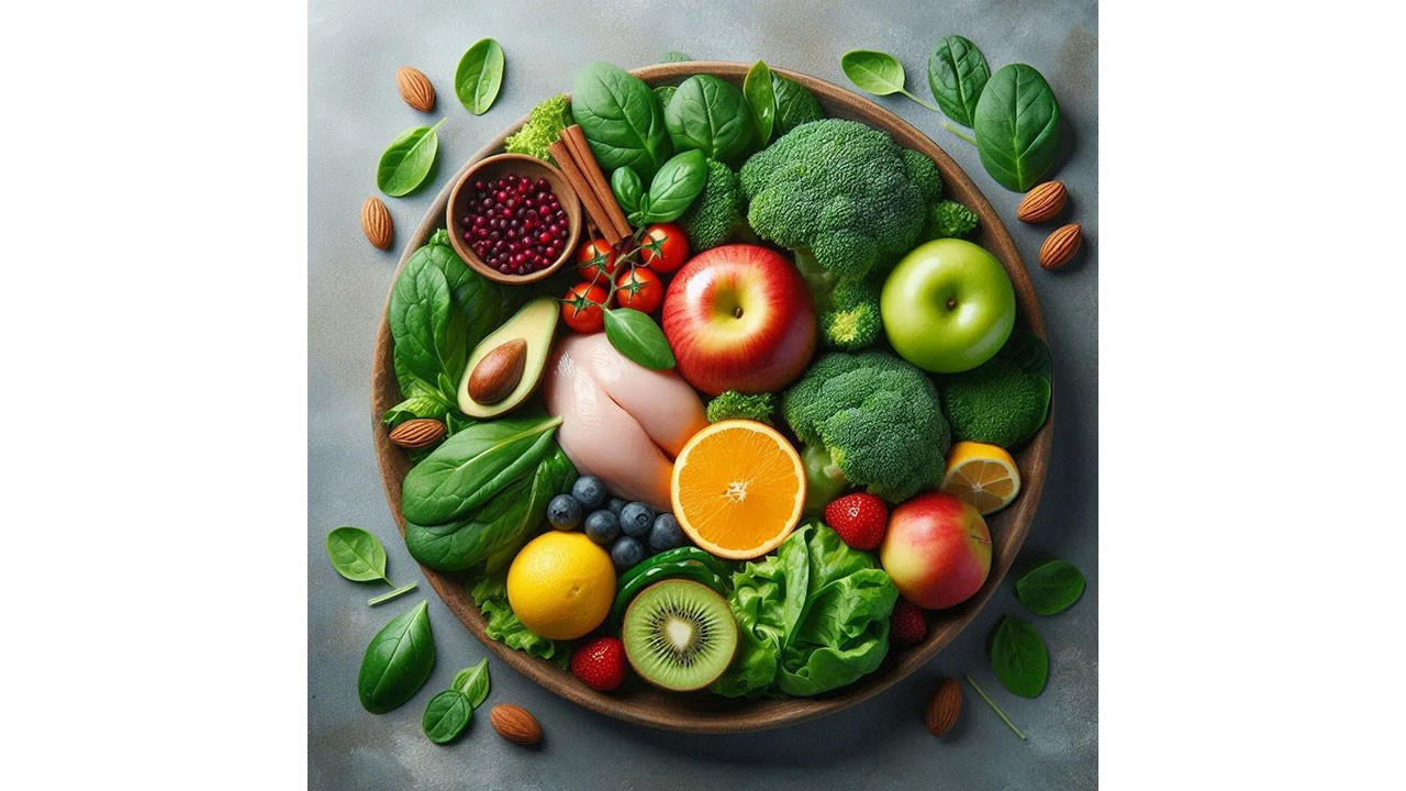 Rau xanh, trái cây, thịt nạc là những thực phẩm tốt cho người bệnh ung thư thận.