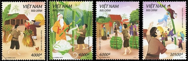 Quảng bá truyện cổ tích Việt Nam trên tem bưu chính