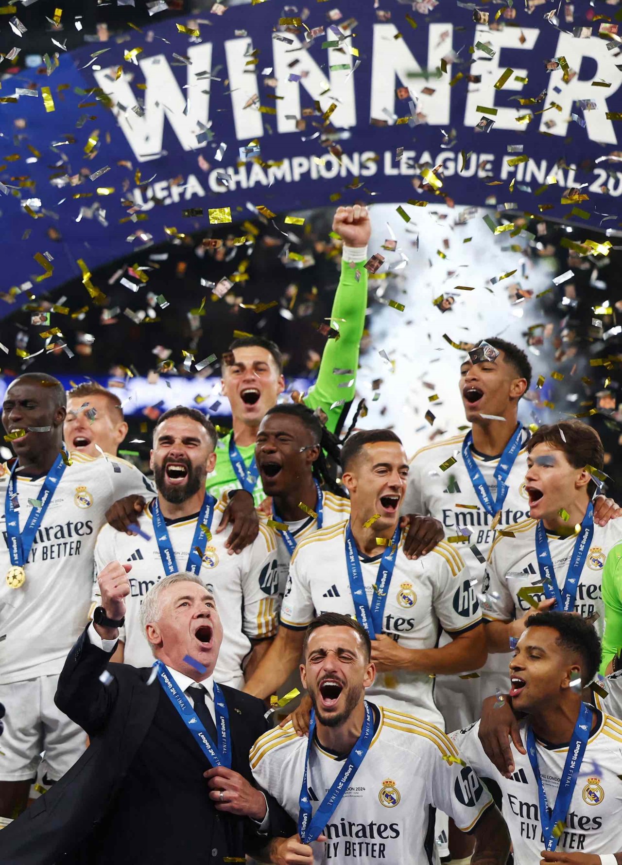 Cảm xúc vỡ oà trên sân Wembley khi Real Madrid giành chức vô địch Champions League