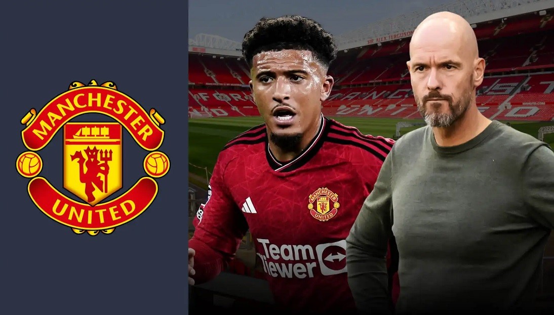 Jadon Sancho sẽ trở lại với MU nếu HLV Ten Hag rời đi