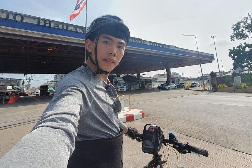 Doanh nhân Singapore đạp xe hàng nghìn km gây quỹ giúp người dân Myanmar