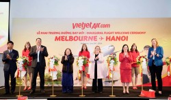 Vietjet khai trương đường bay Melbourne - Hà Nội, khuyến mãi tới 50% với vé Thương gia