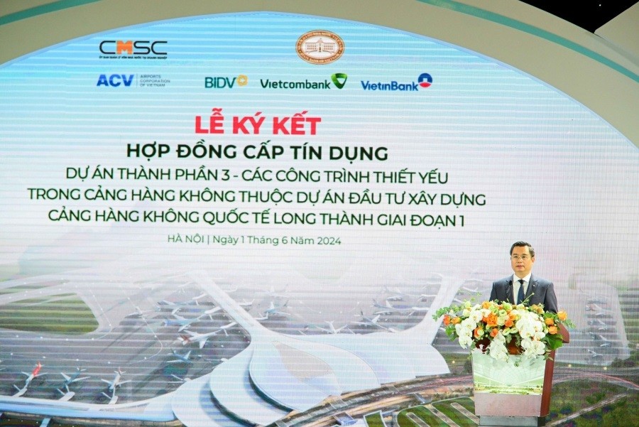 Cấp 1,8 tỷ USD cho dự án thành phần 3 của Cảng hàng không quốc tế Long Thành