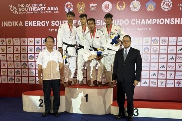 Vietnam top Southeast Asia Judo Championships 2024 medal tally