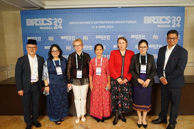 Representatives from ASEAN attends BRICS Women’s Entrepreneurship Forum in Moscow