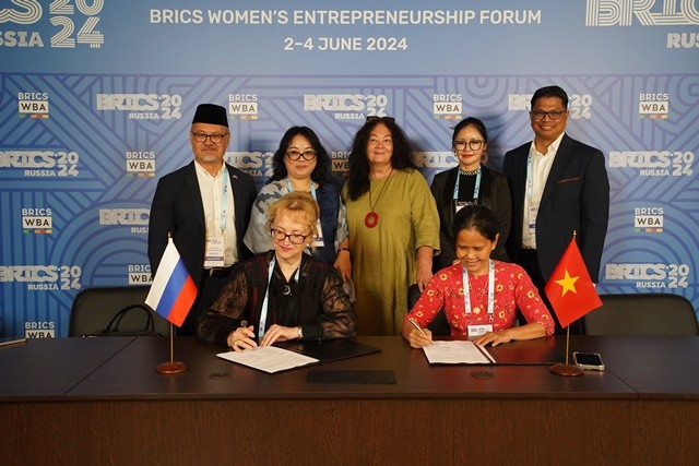 Representatives from ASEAN attends BRICS Women’s Entrepreneurship Forum in Moscow