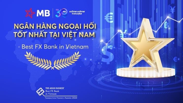 MB là Ngân hàng Ngoại hối tốt nhất tại Việt Nam: The Asian Bankers