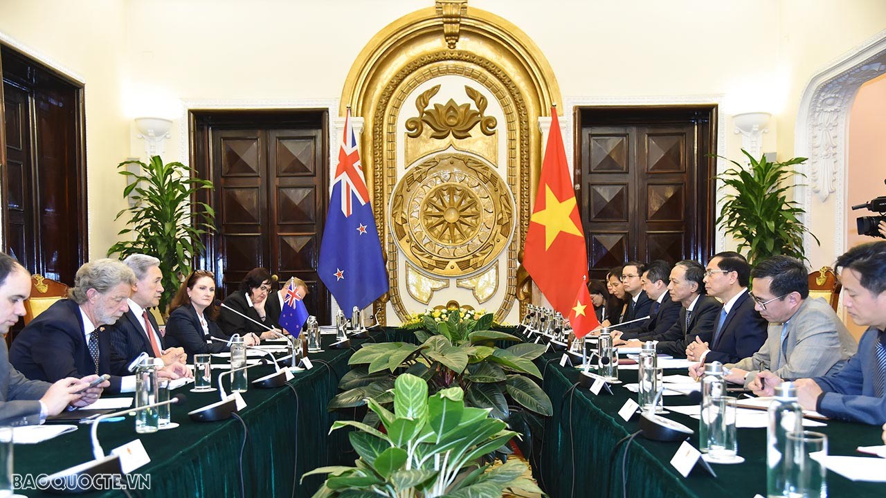 Vietnam, New Zealand Foreign Ministers convene second Foreign Ministers' Meeting in Hanoi