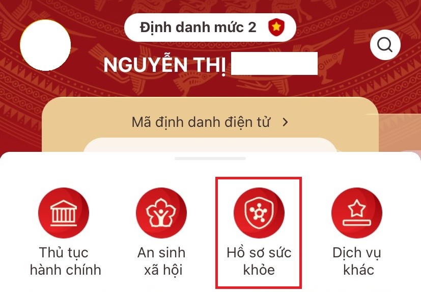 Cách tích hợp thông tin khám chữa bệnh BHYT vào Sổ sức khỏe điện tử trên VNeID