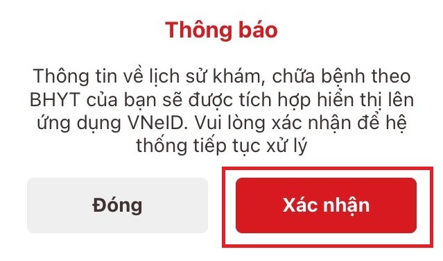 Cách tích hợp thông tin khám chữa bệnh BHYT vào Sổ sức khỏe điện tử trên VNeID