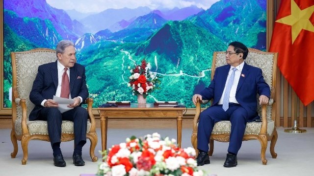 PM Pham Minh Chinh receives New Zealand Deputy PM to promote Vietnam-New Zealand trade ties