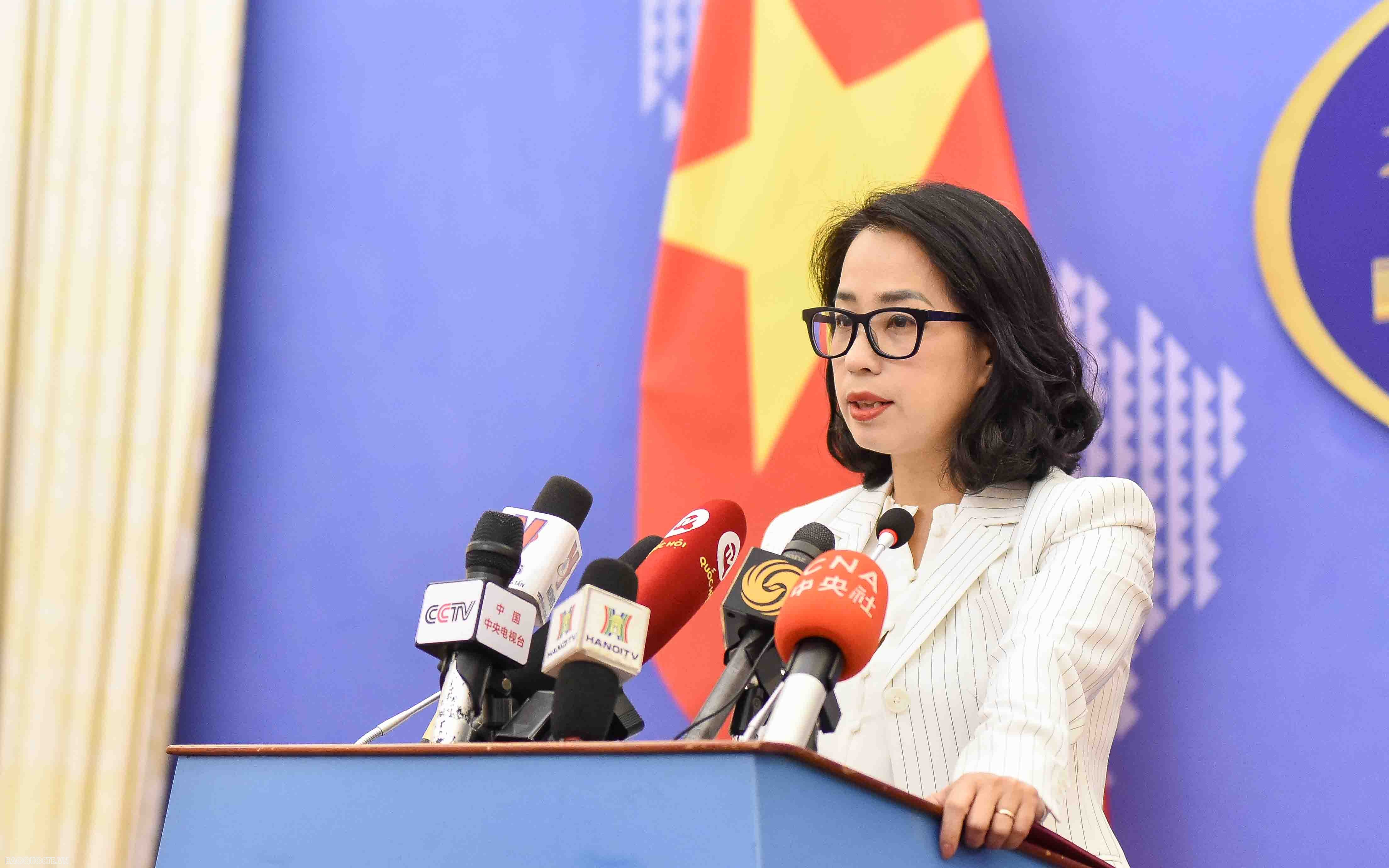 Vietnam demands China cease the illegal activities in Vietnamese waters: Foreign Ministry spokesperson