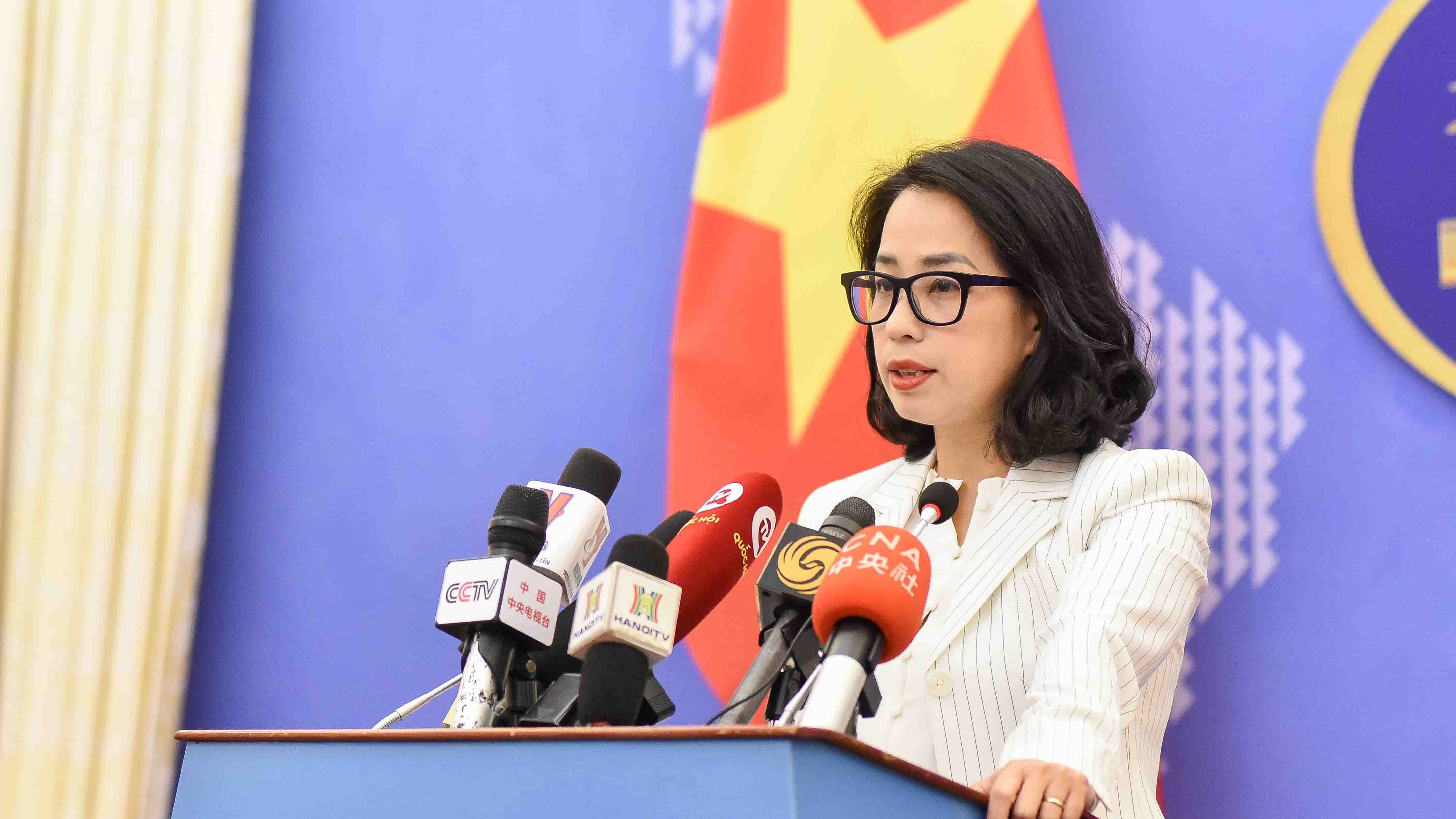 Vietnam demands China cease the illegal activities in Vietnamese waters: Foreign Ministry spokesperson