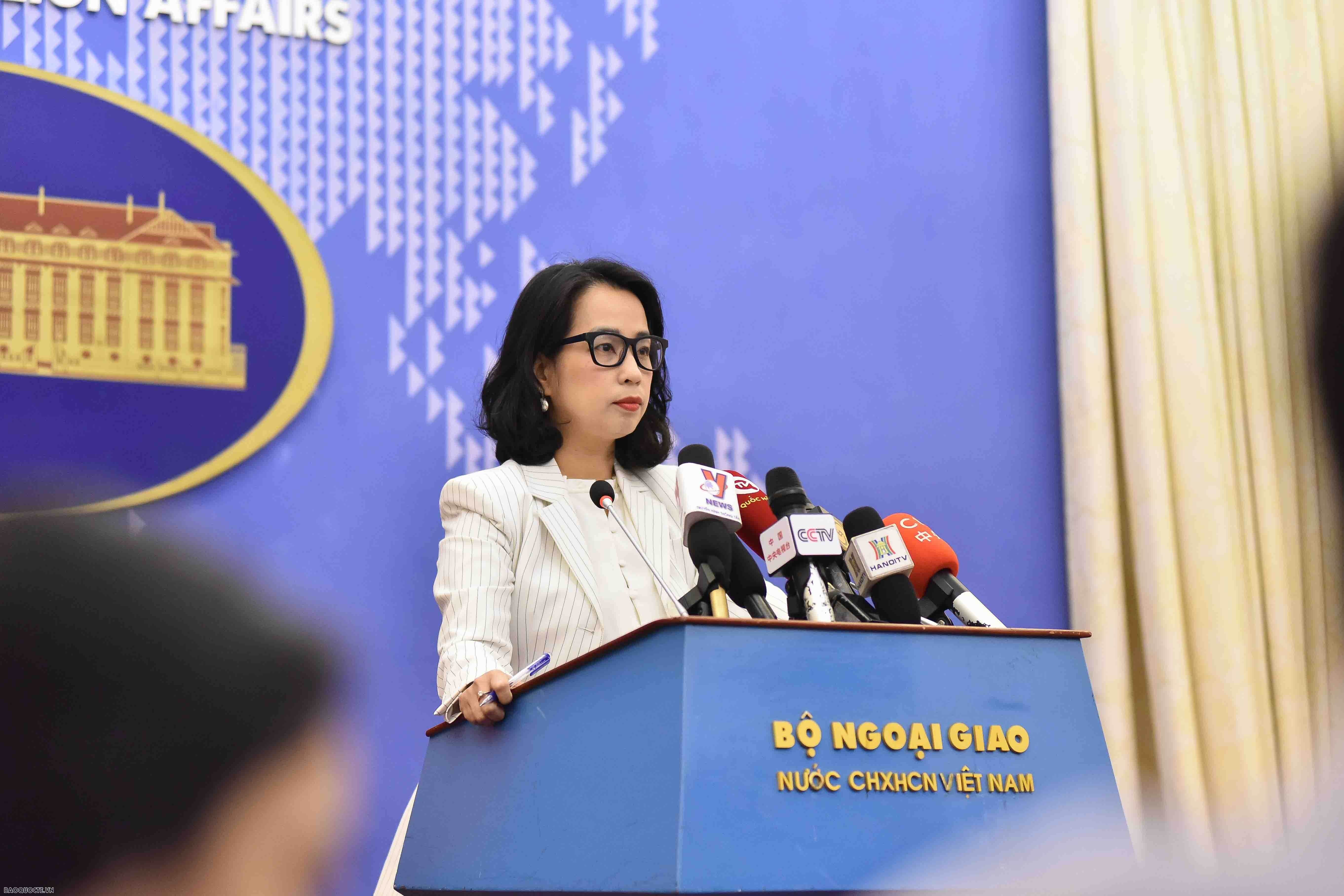 EU Report put a number of unobjective comments on Vietnam’s human rights situation: Spokesperson