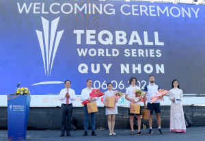 Teqball World Series 2024 kicks off in Quy Nhon