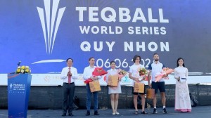 Teqball World Series 2024 kicks off in Quy Nhon