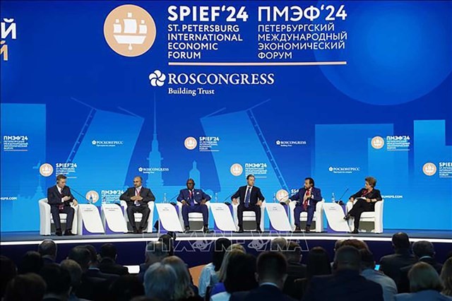 Vietnam highlights solidarity, cooperation to overcome common challenges: Deputy PM at SPIEF 2024