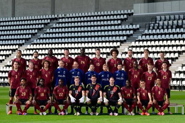Đội hình tuyển Bỉ dự EURO 2024. (Nguồn GettyImages))