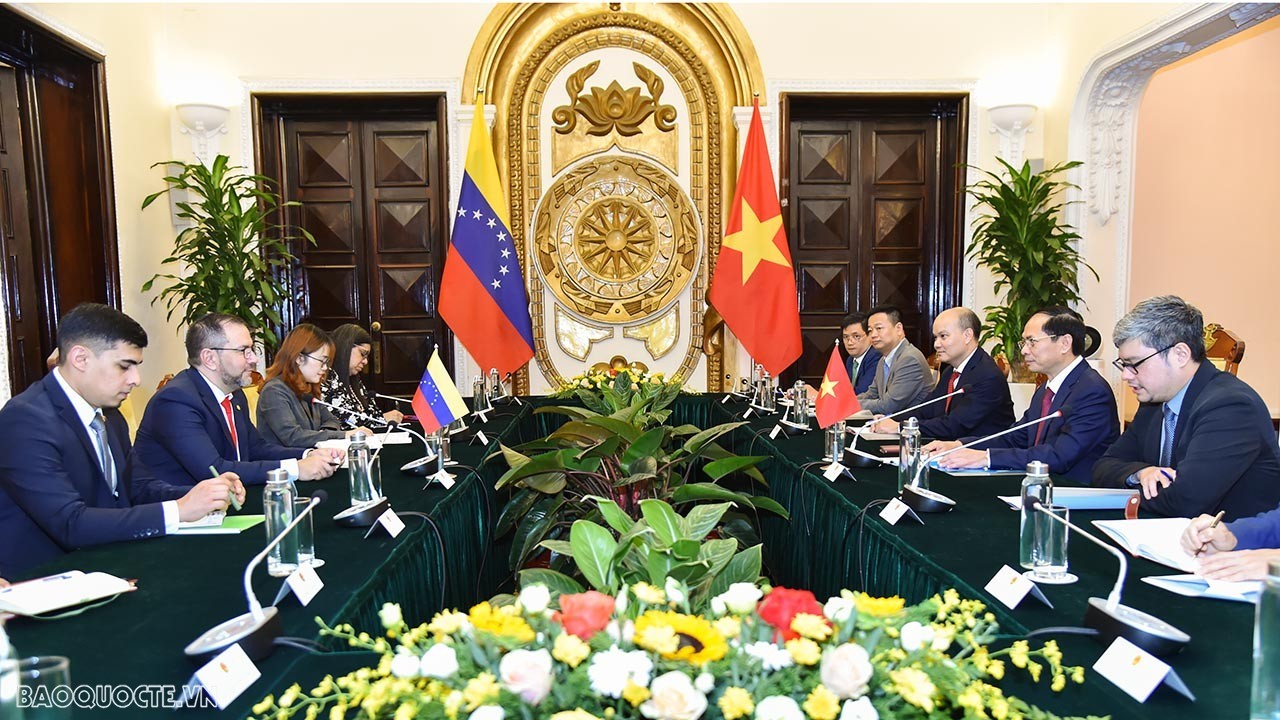 Vietnamese and Venezuelan Foreign Ministers agree to deepen multifaceted cooperation